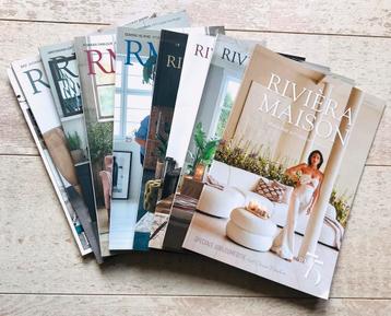 10x Riviera Maison Magazine 2015 - 2023 beschikbaar voor biedingen
