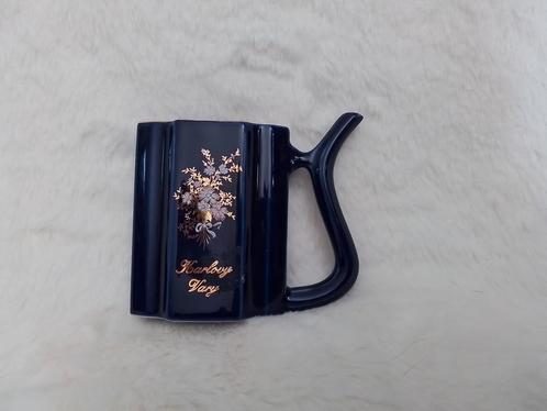 Vintage Karlovy Vary Mok - Blauw Porselein, Antiek en Kunst, Antiek | Porselein, Ophalen of Verzenden