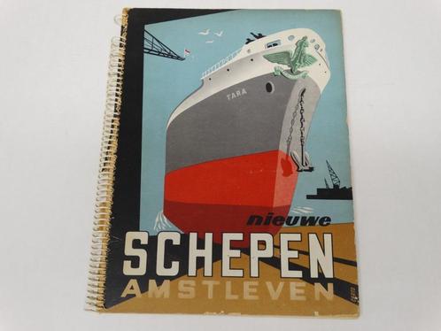 Nieuwe schepen amstleven vintage scheepvaart boek, Verzamelen, Scheepvaart, Gebruikt, Boek of Tijdschrift, Motorboot, Verzenden