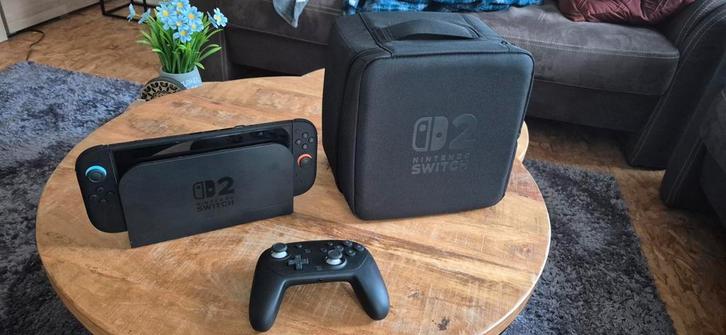 Nintendo Switch 2 - met spellen en accesoires, Spelcomputers en Games, Spelcomputers | Nintendo Switch, Zo goed als nieuw, Switch Original