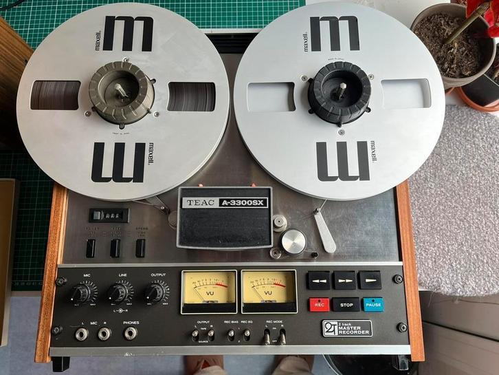 TEAC A-3300SX 2T 2 track master recorder, Audio, Tv en Foto, Bandrecorders, Bandrecorder, Ophalen