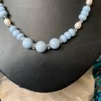 Angeliet azeztuliet bergkristal parel hoge trilling engelen, Blauw, Nieuw, Ophalen of Verzenden, Steen of Mineraal