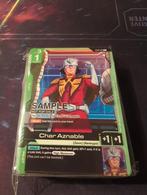 Gundam TCG Demo Half Deck Char Aznable - Zeldzaam!, Ophalen of Verzenden