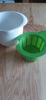 Lékué Kaasmaker, Ophalen of Verzenden, Zo goed als nieuw, Wit, Bak of Kom