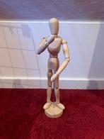 Tekenmodel pop hout, Ophalen