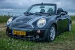 Mini 1.6 16V ONE Cabrio 2008 Zwart nieuwe apk!, Zwart, 4 cilinders, Cabriolet, 4 stoelen