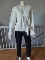 Kabelvest trui wikkeltrui  roomwit Cider curve Maat XL zgan, Kleding | Dames, Wit, Maat 46/48 (XL) of groter, Nieuw, Ophalen of Verzenden
