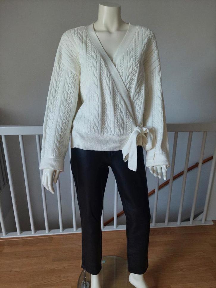 Kabelvest trui wikkeltrui  roomwit Cider curve Maat XL zgan, Kleding | Dames, Truien en Vesten, Nieuw, Maat 46/48 (XL) of groter