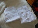 2=1 NIEUW 7/8 BROEK 2x WIT zomer 44 -GRATIS zend, Verzenden, Wit, Maat 42/44 (L), Nieuw