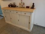 Dressoir met eiken blad, Huis en Inrichting, Kasten | Dressoirs, Ophalen, 150 tot 200 cm, Landelijk, 25 tot 50 cm