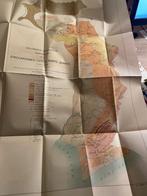 Geologische topografische kaart stroomgebied S.Barito Borneo, G.L.L. Kemmerling, Ophalen of Verzenden, 1800 tot 2000, Wereld