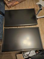 2 Monitoren Iiyama ProLite E2483HS + Dubbele Monitor Arm, Ophalen of Verzenden, 60 Hz of minder, VGA, Gaming