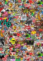 GEZOCHT! Groot aantal stickers auto's,motorsport voor weinig, Verzenden