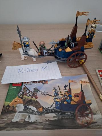 Lego Castle Sets: 7078, 7091, 7948, 7040 - Compleet beschikbaar voor biedingen