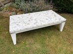 Gratis massief houten (salon)tafel, Huis en Inrichting, Ophalen, Minder dan 45 cm, Gebruikt, 75 cm of meer