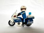 Playmobil 6923 - politiemotor met led-zwaailicht, Kinderen en Baby's, Speelgoed | Playmobil, Ophalen of Verzenden, Gebruikt, Complete set