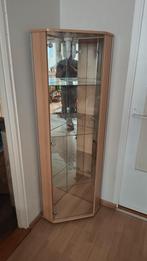 Vitrinekast lamp spiegels, Ophalen, Minder dan 50 cm, Zo goed als nieuw, 150 tot 200 cm