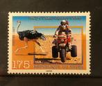NIGER 1997 Dakar Rally vogels struisvogel 1w pf, Verzenden, Postfris, Dier of Natuur