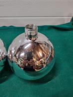 -	Flessen kogel model zilver glas, Ophalen of Verzenden, 'T Olde Gre-j, Info@toldegrej.nl, Endepoelstraat 20f Didam