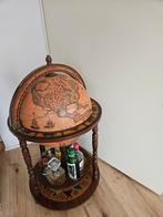 Vintage Globebar, Ophalen of Verzenden, Zo goed als nieuw, Rond, Hout