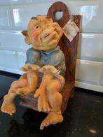 Mooie laaf wc rol houder, Verzamelen, Ophalen of Verzenden, Zo goed als nieuw, Beeldje of Poppetje