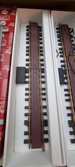 LGB 2x losrails 10154, Hobby en Vrije tijd, Modeltreinen | Overige schalen, Gebruikt, Gelijkstroom, Rails, Ophalen of Verzenden