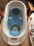 Baby badje met standaard en inlegsteun, Zo goed als nieuw, Badje, Standaard, Ophalen