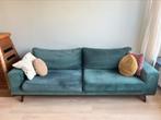 Nous living bank velvet groen, Huis en Inrichting, Banken | Bankstellen, Ophalen, Gebruikt, 75 tot 100 cm