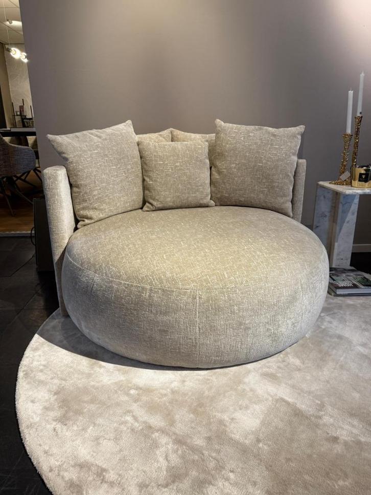 Passe Partout Pastille XL Lounge - Pearl Island stof, Huis en Inrichting, Fauteuils, Nieuw, Stof, 125 cm of meer, 125 tot 150 cm