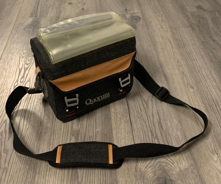 AGU Quorum waterproof stuurtas nieuwstaat, Fietsen en Brommers, Fietsaccessoires | Fietstassen, Zo goed als nieuw, Ophalen of Verzenden
