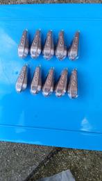 Makreel lood zeskant  70 gram met vast oog 10 STUKS 9,90, Ophalen of Verzenden, Nieuw, Dobber of Lood