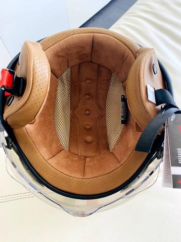 Nieuwe Retro Jethelm Vintage Italië maat L ECE 22.06 DOT beschikbaar voor biedingen