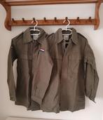 Vintage KL legerjas/ blouse 1987 maat 92  2x, Ophalen of Verzenden, Landmacht, Nederland, Kleding of Schoenen