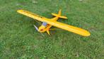 Modelvliegtuig RC Piper Cub 4 kanaals 1.5m span elektrisch, Hobby en Vrije tijd, Ophalen, Zo goed als nieuw, Elektro