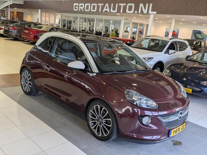 Opel ADAM 1.4 Glam Panoramadak, Airco, Leder, Stuurbekrachti, Auto's, Opel, Bedrijf, Te koop, ADAM, ABS, Airbags, Airconditioning