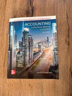 Accounting for Decision Making - Jerold Zimmerman, Boeken, Ophalen of Verzenden, Beta, Zo goed als nieuw, WO