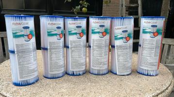 Flowclear filters voor zwembad type 2 beschikbaar voor biedingen