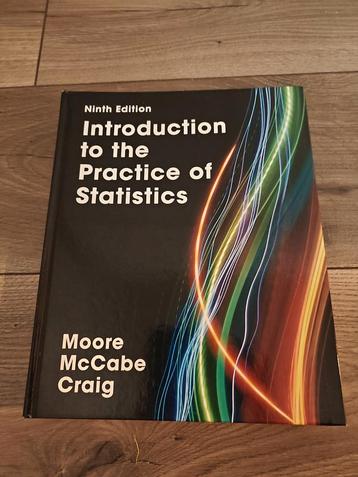Introduction to the practice of statistics - ninth edition beschikbaar voor biedingen