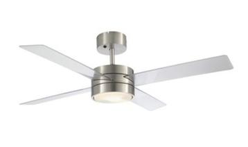 Moderne strakke plafondventilator rvs Jan de Bouvrie beschikbaar voor biedingen