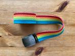 Broekriem regenboogkleuren pride regenboog rood geel blauw, Kleding | Dames, Riemen en Ceinturen, 3 tot 5 cm, Heupriem, Ophalen of Verzenden