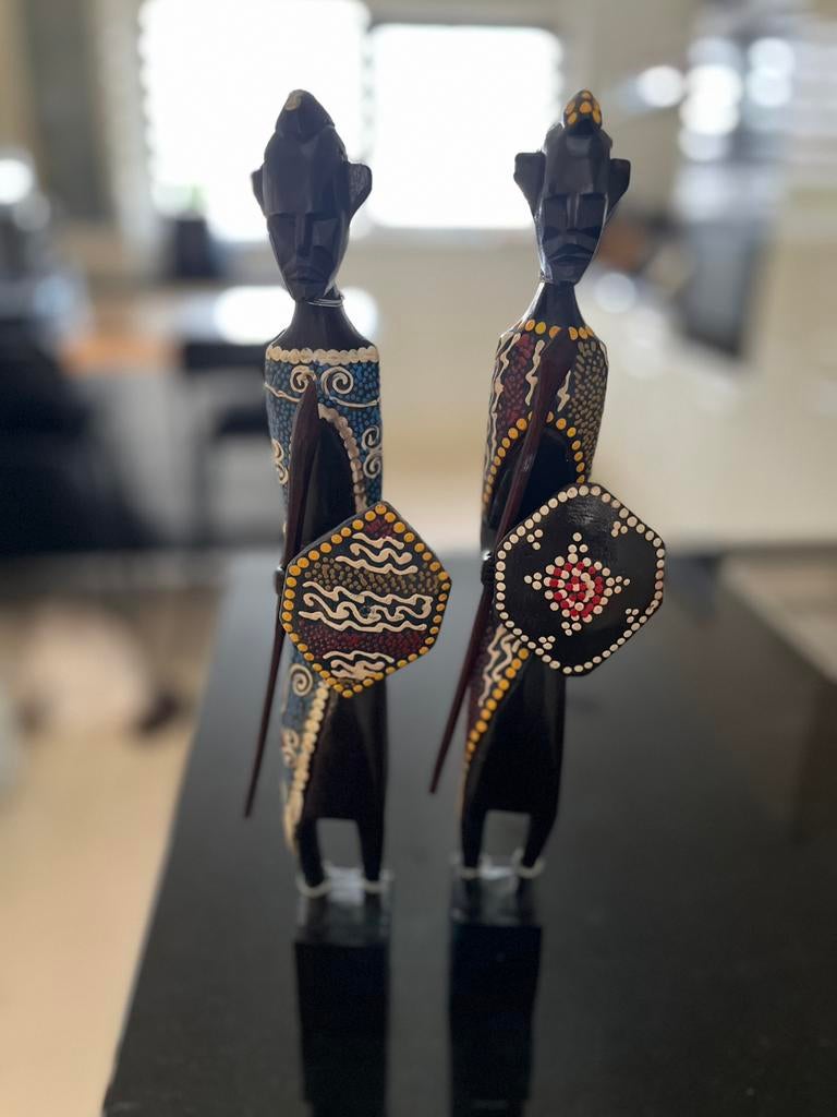 Afrikaanse poppen, Ophalen of Verzenden, Zo goed als nieuw