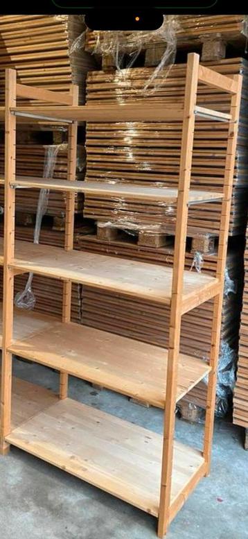 Houten stelling 50cm diep 