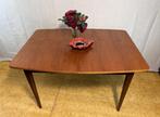 Gratis bezorgen! Mid Century retro vintage teak eettafel1960, Gebruikt, -, -, Teakhout