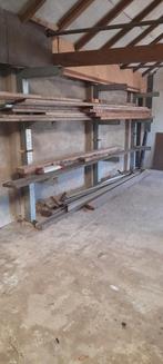 Hout, Doe-het-zelf en Verbouw, Hout en Planken, Ophalen, Zo goed als nieuw, 50 mm of meer, Balk