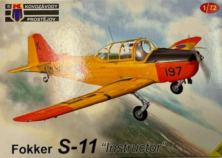 Coelianmodels, KP 72371 Fokker S-11 Instructor, 1/72 € 19,99, Hobby en Vrije tijd, Modelbouw | Vliegtuigen en Helikopters, Nieuw