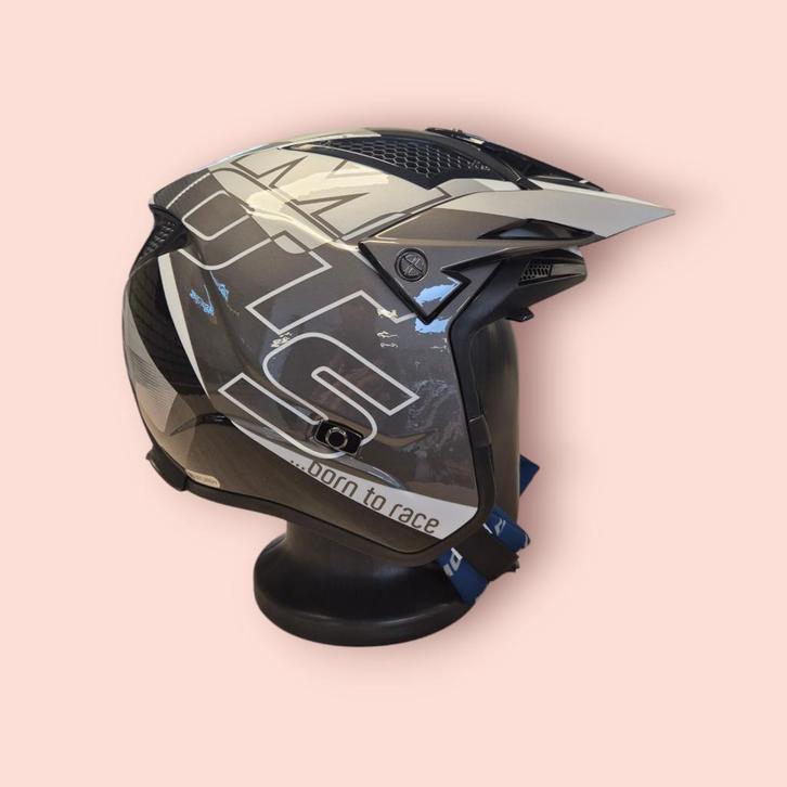Trial helm Mots, Motoren, Kleding | Motorhelmen, Dames, Heren, Kinderen, Jethelm, Overige merken, Nieuw met kaartje, Ophalen of Verzenden