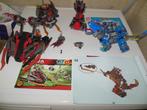 Diverse (o.a.ninja) figuren van plastic bouwstenen, samen, Ophalen, Gebruikt