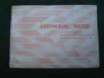 Honda MT50 1979 owner's manual fahrer handbuch MT 50, Fietsen en Brommers, Ophalen of Verzenden