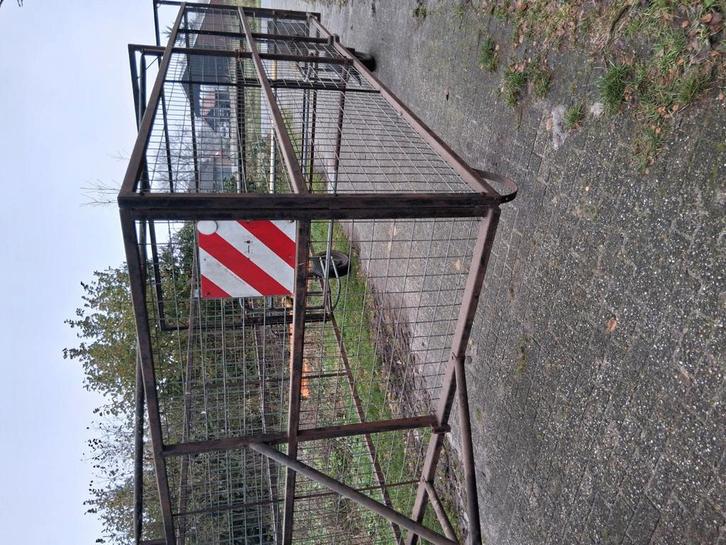 Mobiele vangkooi vangkraal 6 x 3 meter, Dieren en Toebehoren, Overige Dieren-accessoires, Zo goed als nieuw, Ophalen
