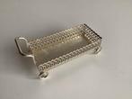 silver plated bonbonschaaltje - minitrolley, Antiek en Kunst, Ophalen of Verzenden